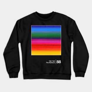 Talk Talk / Minimal Style Graphic Artwork Design Crewneck Sweatshirt